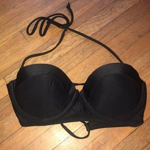 Hollister Black Bathing Suit Top